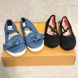 Girls Size 11 Shoe Lot- 2 pairs
